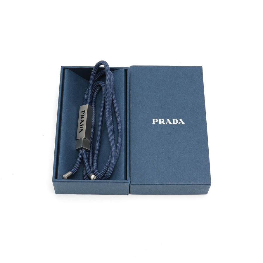 Prada Logo Necklace