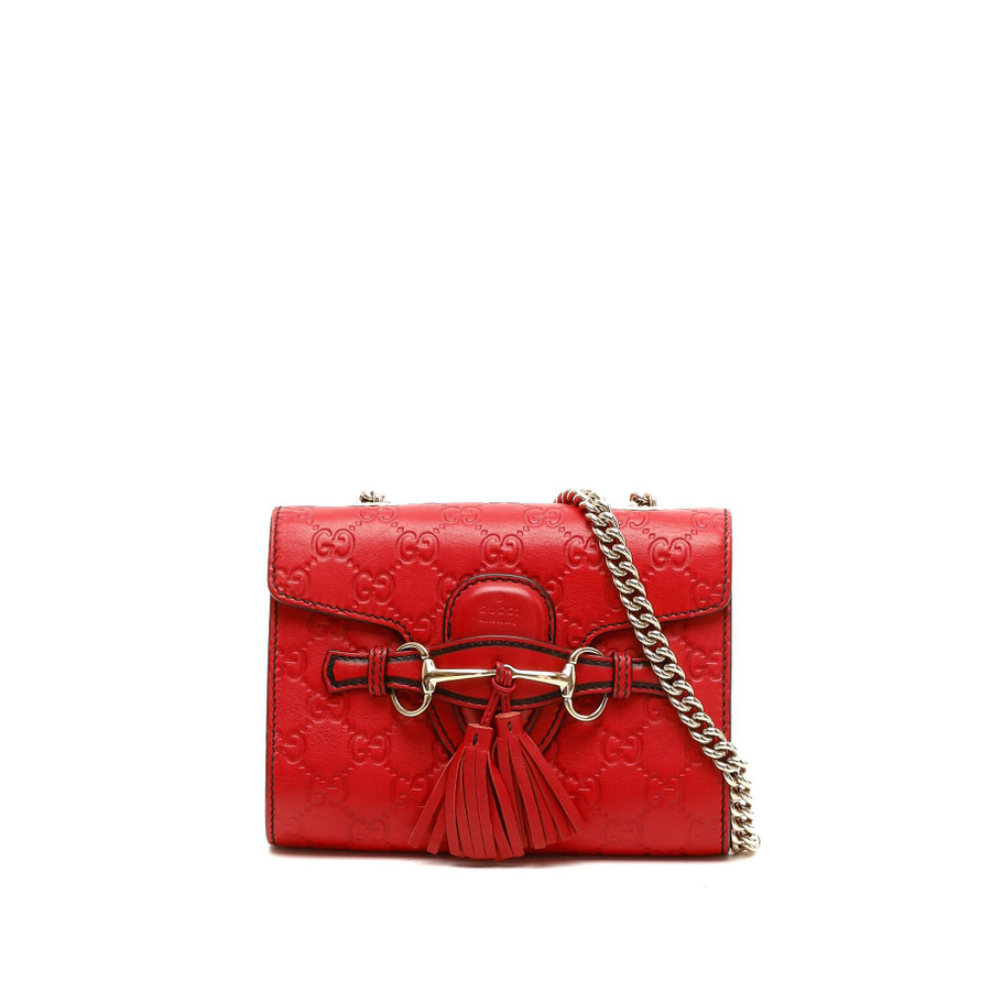 Gucci Mini Emily Guccissima Crossbody Bag