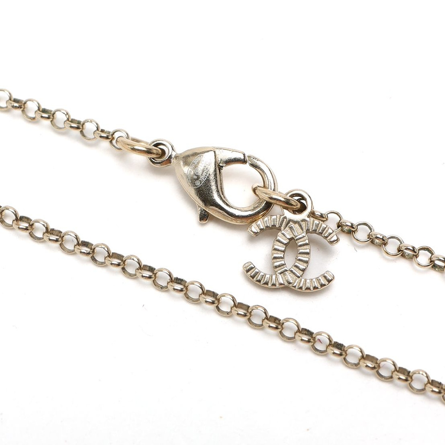 Chanel Coco Mark Pearl Necklace