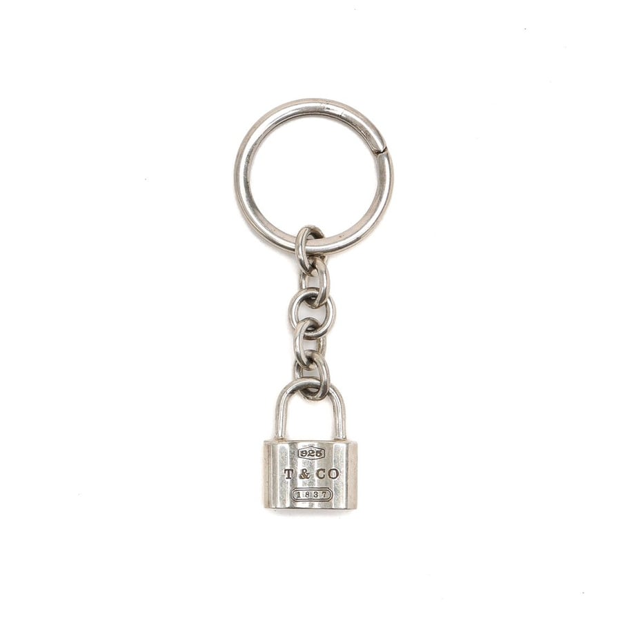 Tiffany & Co Lock Silver Key Ring