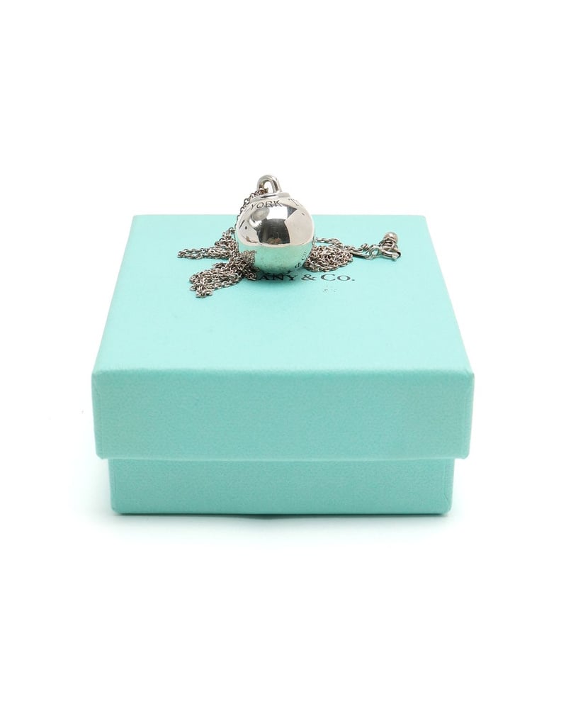 Tiffany & Co Hardware Ball Silver Long Necklace