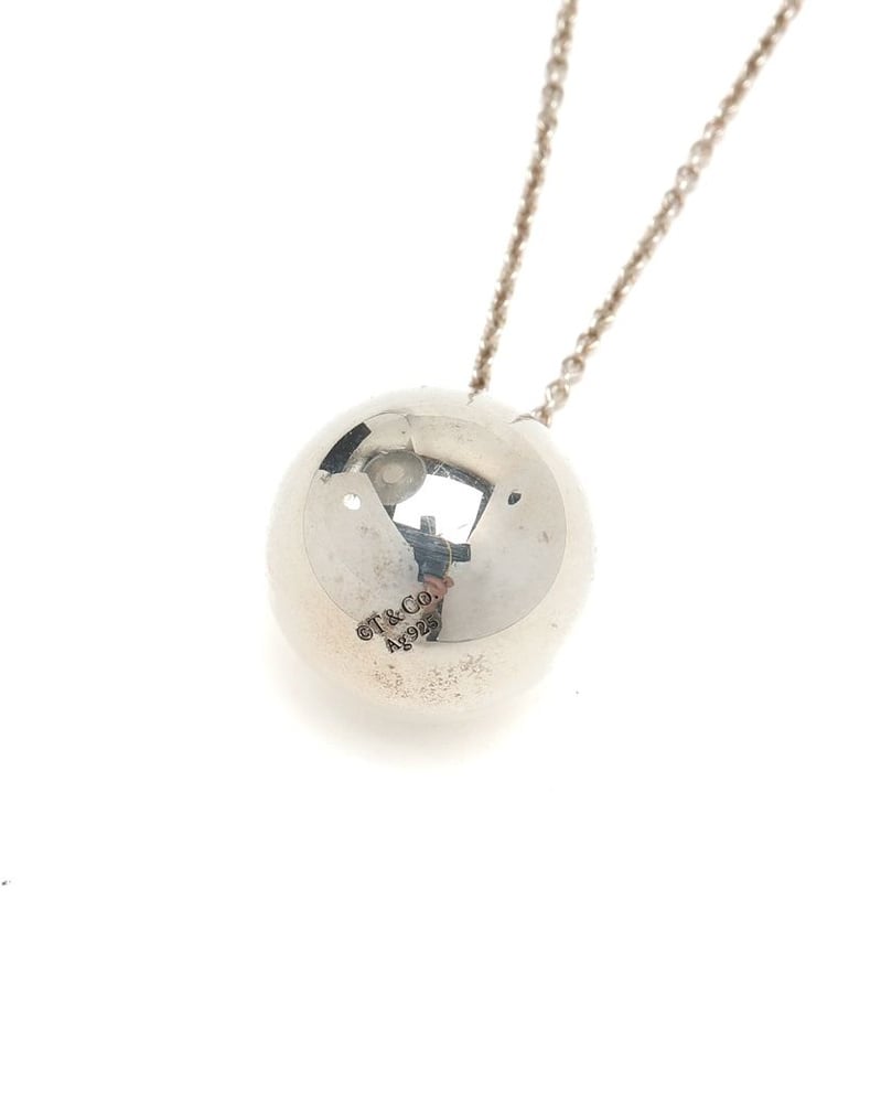 Tiffany & Co Hardware Ball Silver Long Necklace
