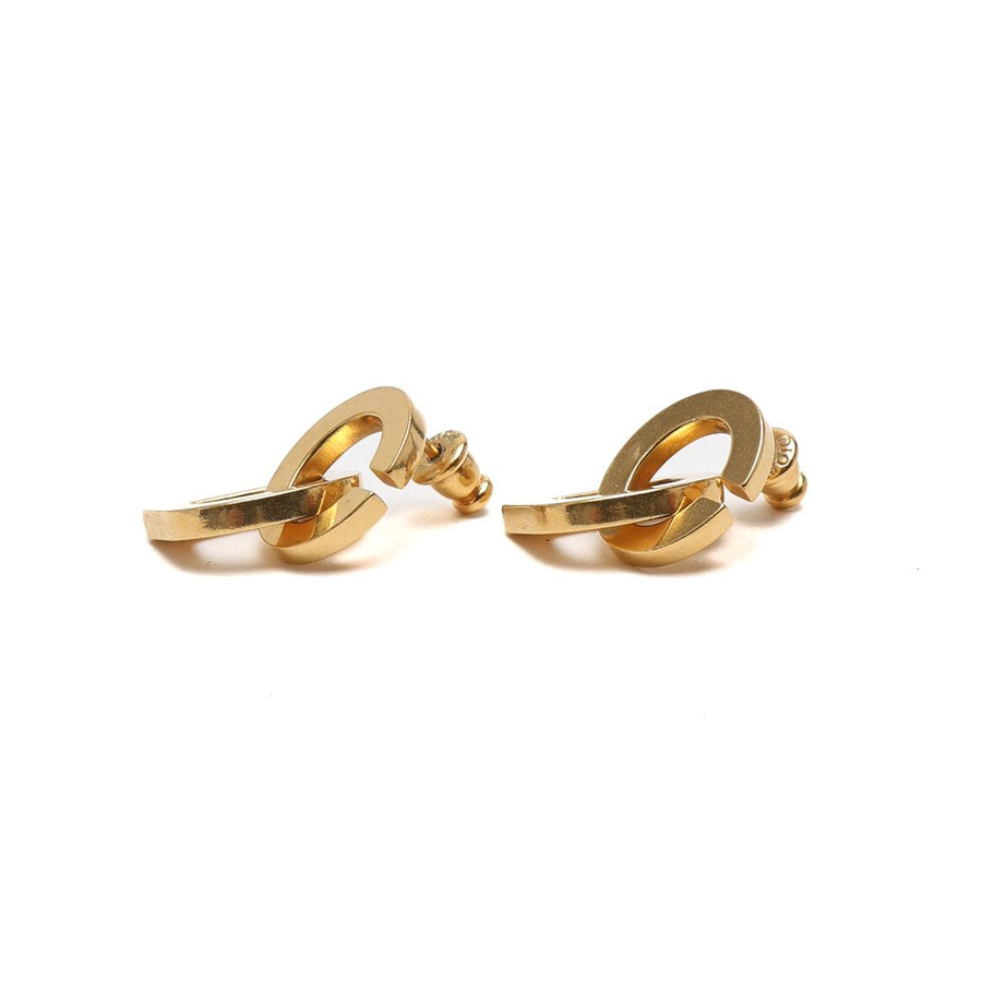 Christian Dior CD Dangling Earrings