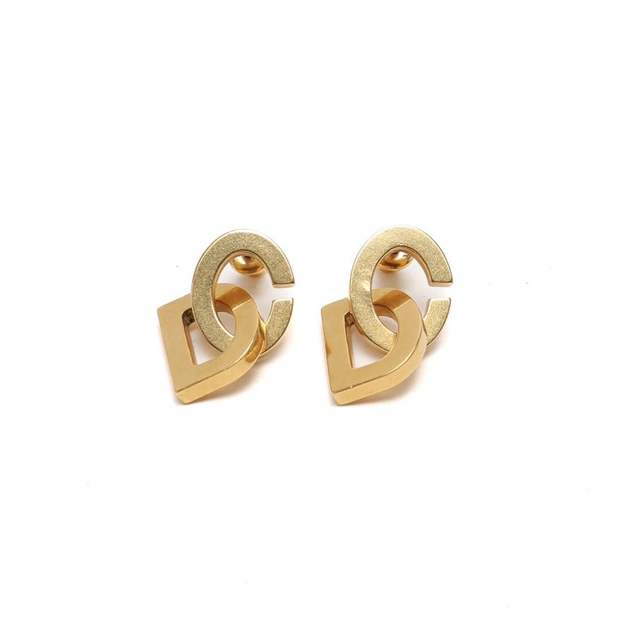 Christian Dior CD Dangling Earrings