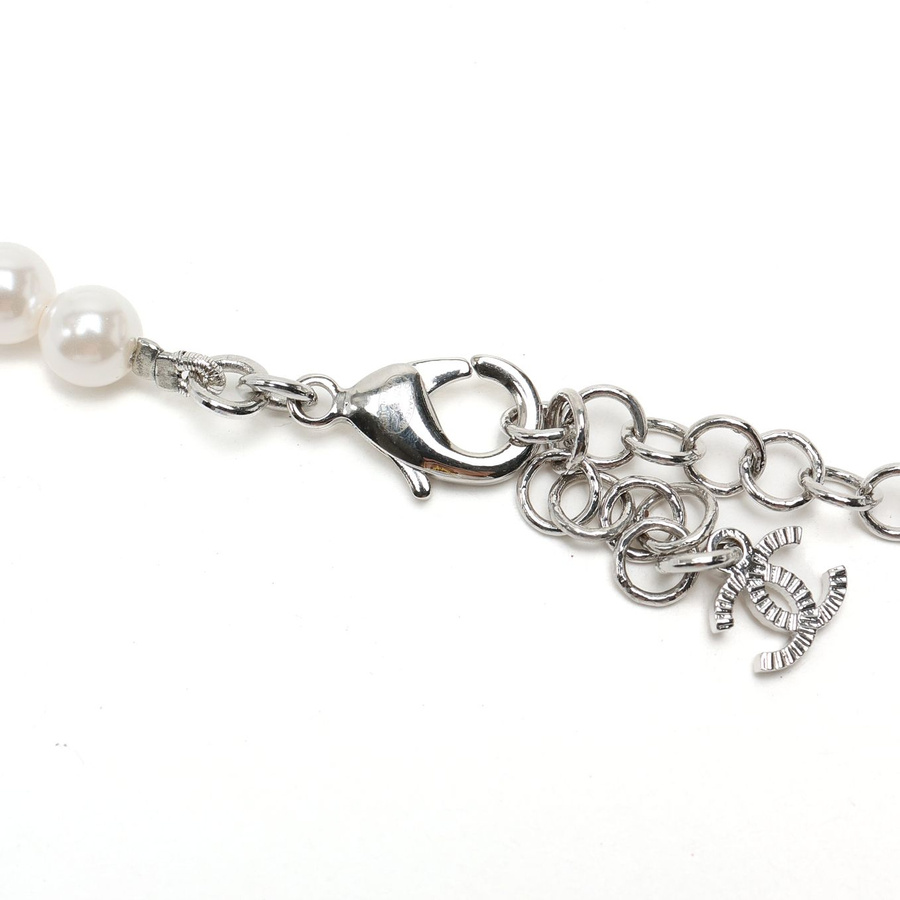 Chanel Coco Mark Pearl Necklace