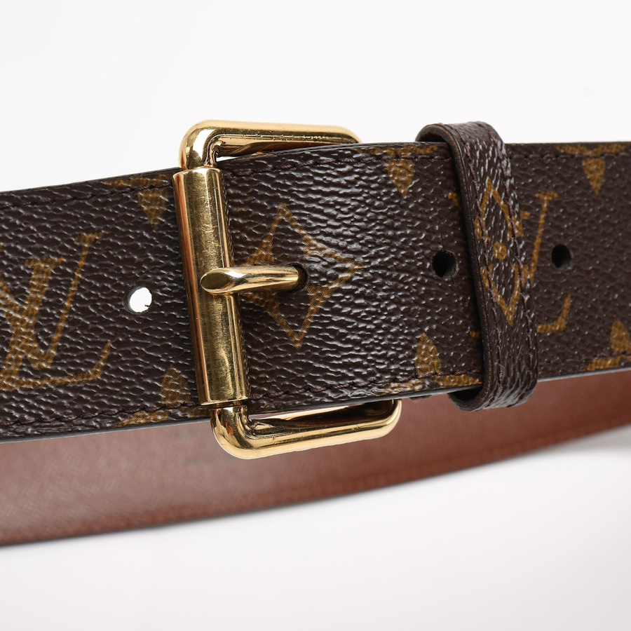 Louis Vuitton Monogram Pochette Ceinture Duo Belt Bag, Size 85