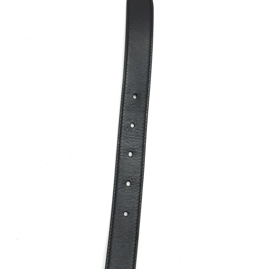Gucci GG Leather Belt, Size 75