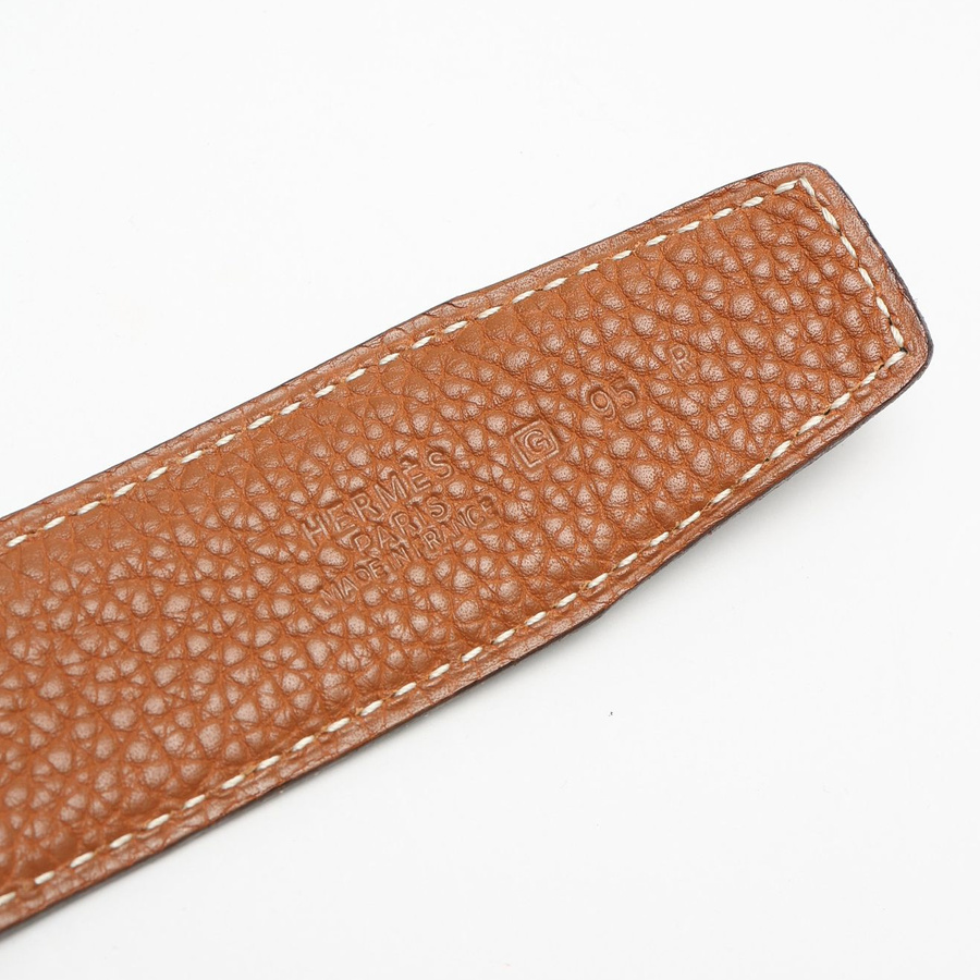 Hermès H Reversible Belt, Size 95