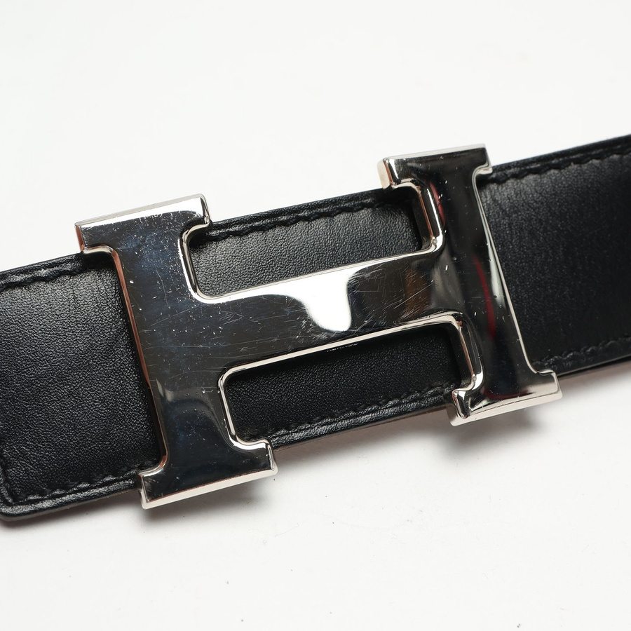 Hermès H Reversible Belt, Size 95