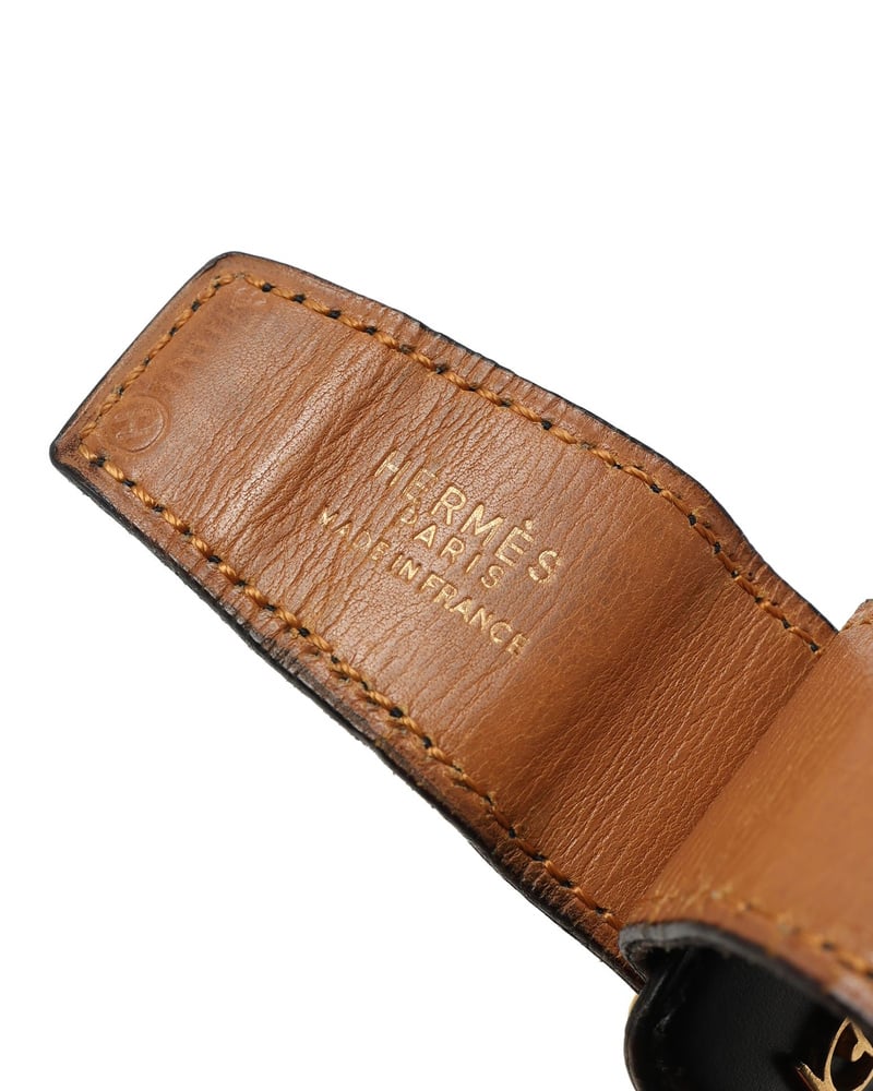 Hermès Vintage Leather Belt, Size 70
