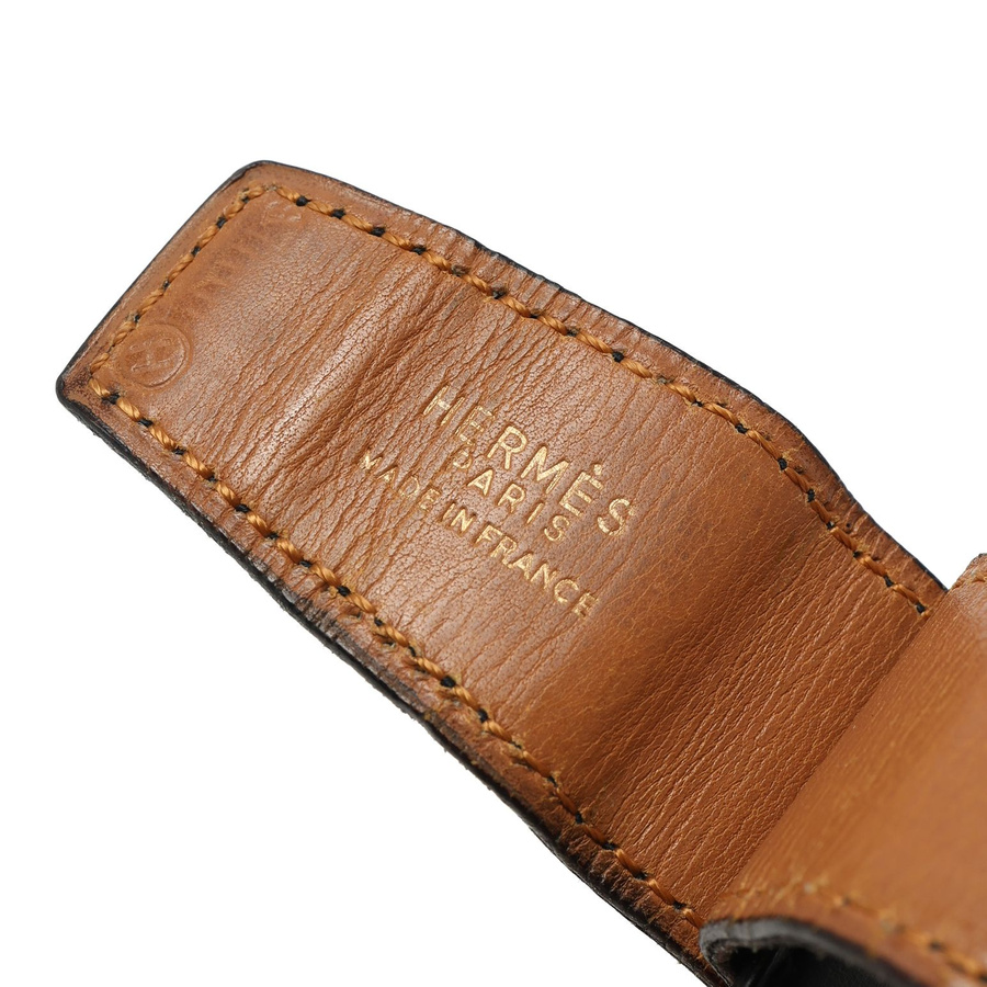 Hermès Vintage Leather Belt, Size 70