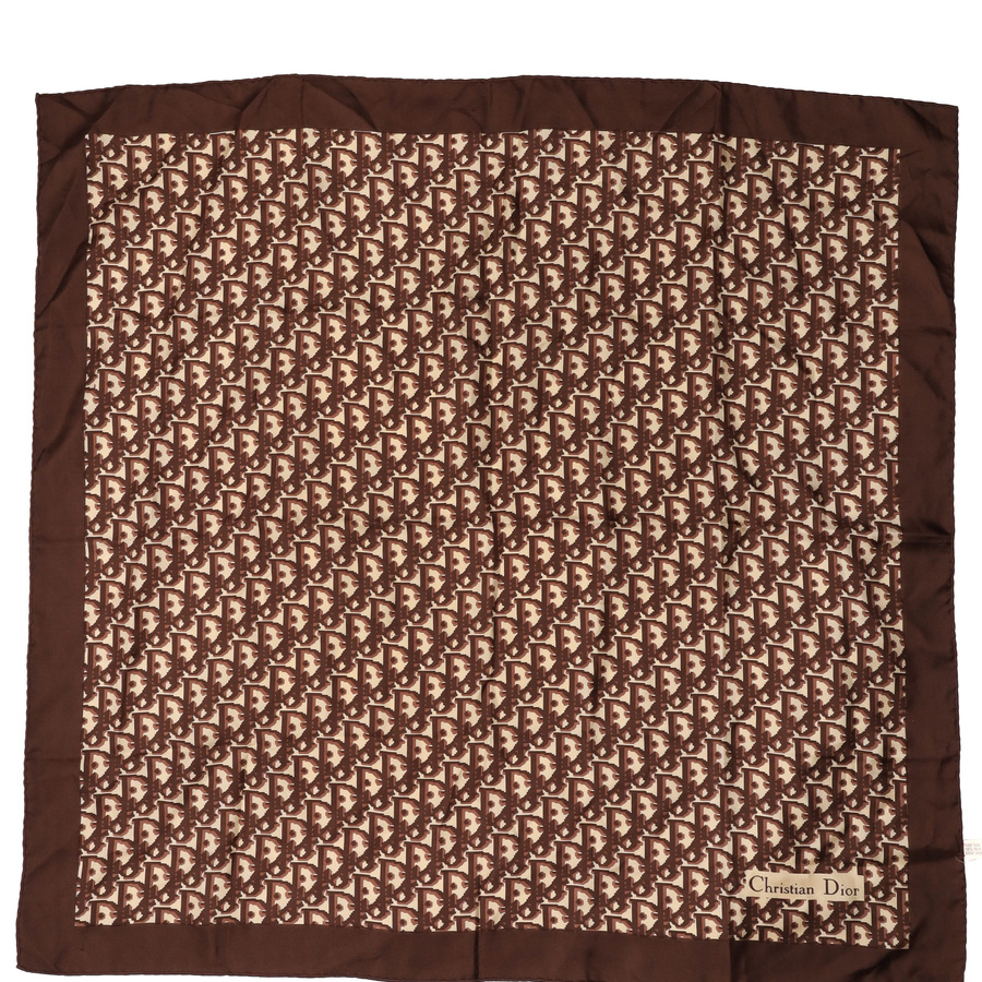 Christian Dior 80 Trotter Silk Scarf