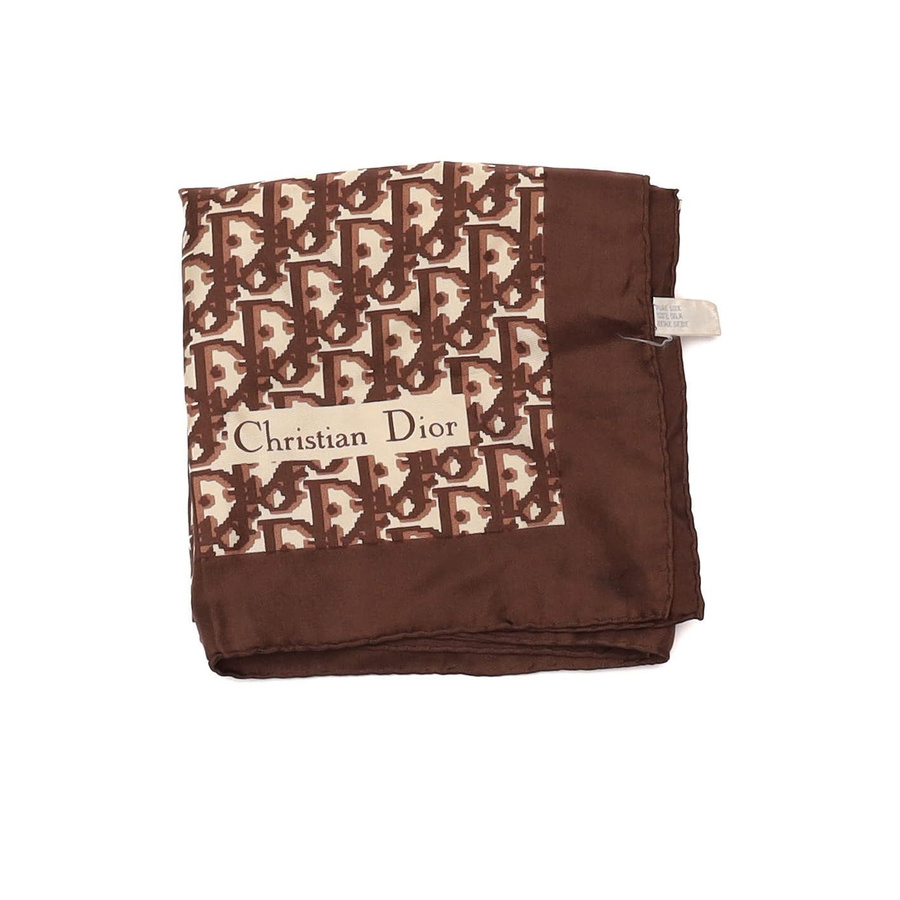 Christian Dior 80 Trotter Silk Scarf