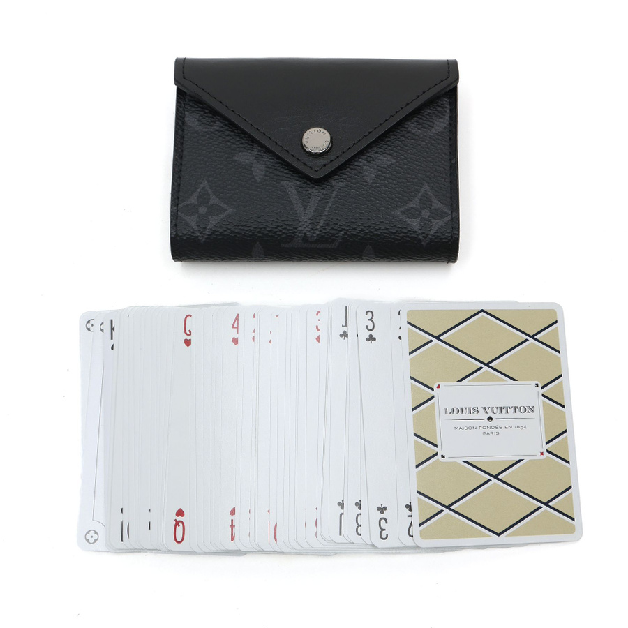 Louis Vuitton Monogram Graphite Playing Cards Case