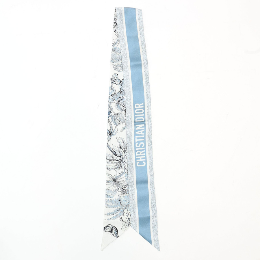 Christian Dior Silk Twilly