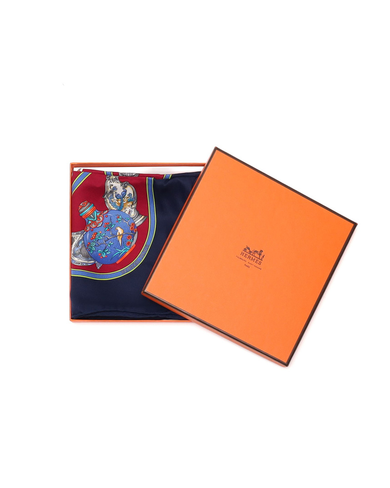 Hermès Carré 70 Qu'importe le flacon Silk Scarf