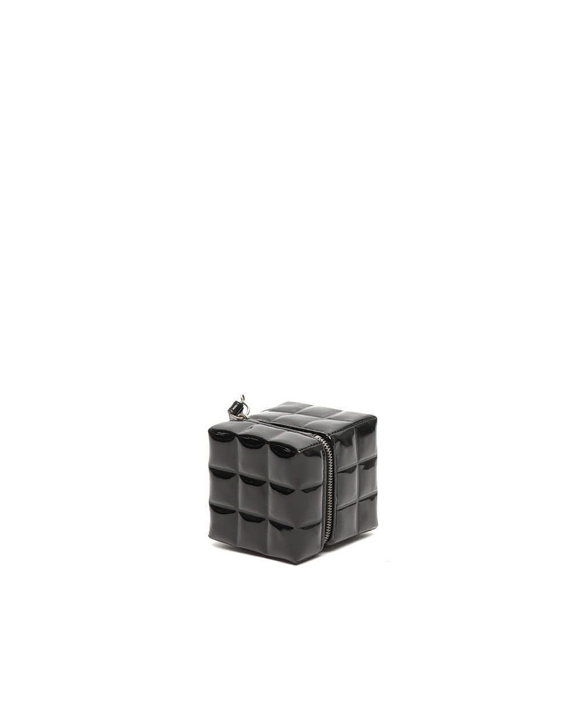 Chanel Patent Rubiks Cube Clutch Bag
