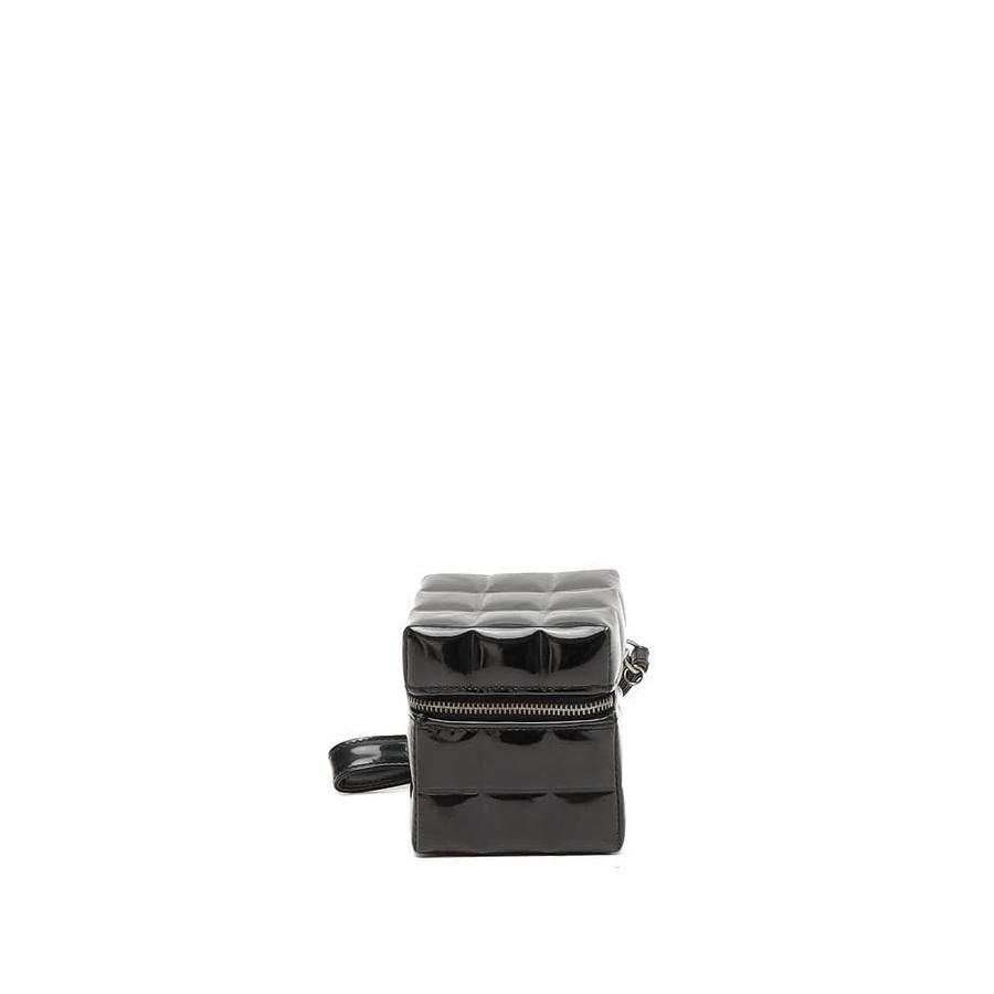 Chanel Patent Rubiks Cube Clutch Bag