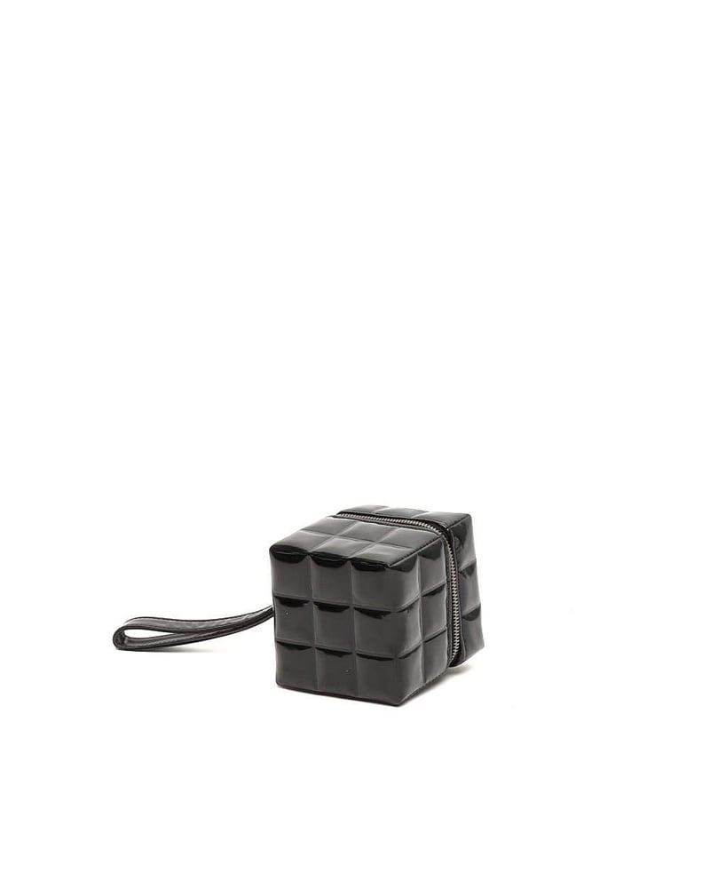 Chanel Patent Rubiks Cube Clutch Bag