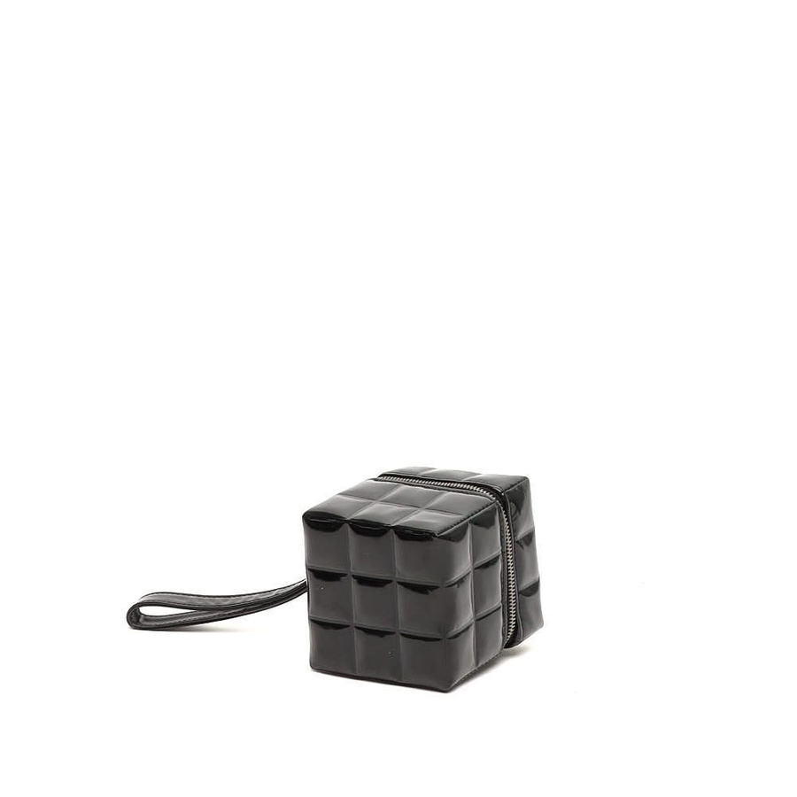 Chanel Patent Rubiks Cube Clutch Bag