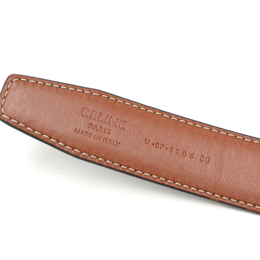 Céline Triomphe Belt, Size 80