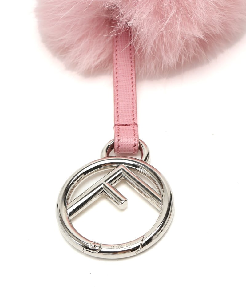 Fendi Pom-Pom Fur Charm