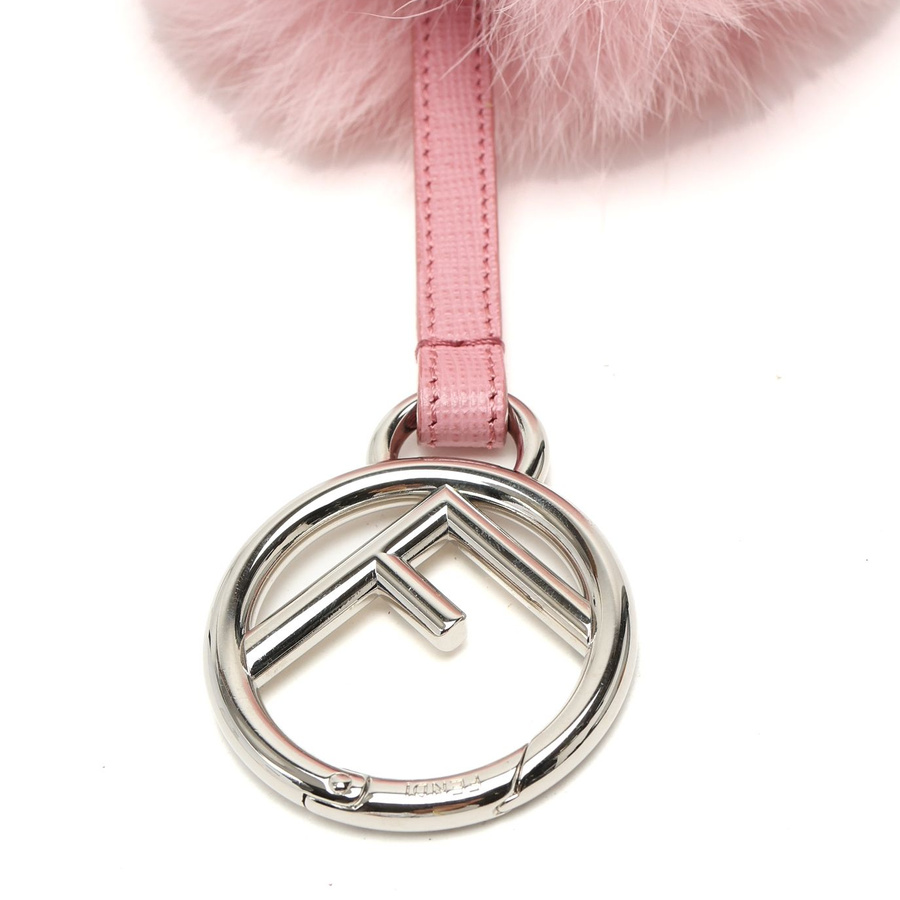 Fendi Pom-Pom Fur Charm
