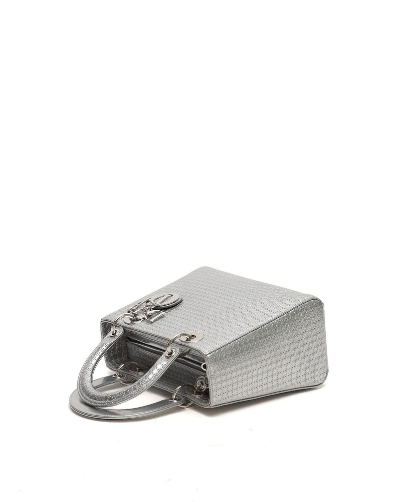 Christian Dior Microcannage Lady Min Bag
