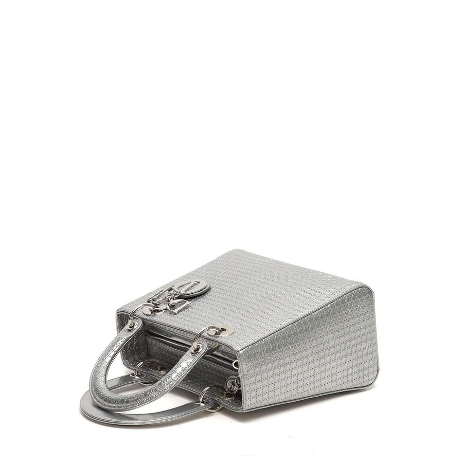 Christian Dior Microcannage Lady Min Bag