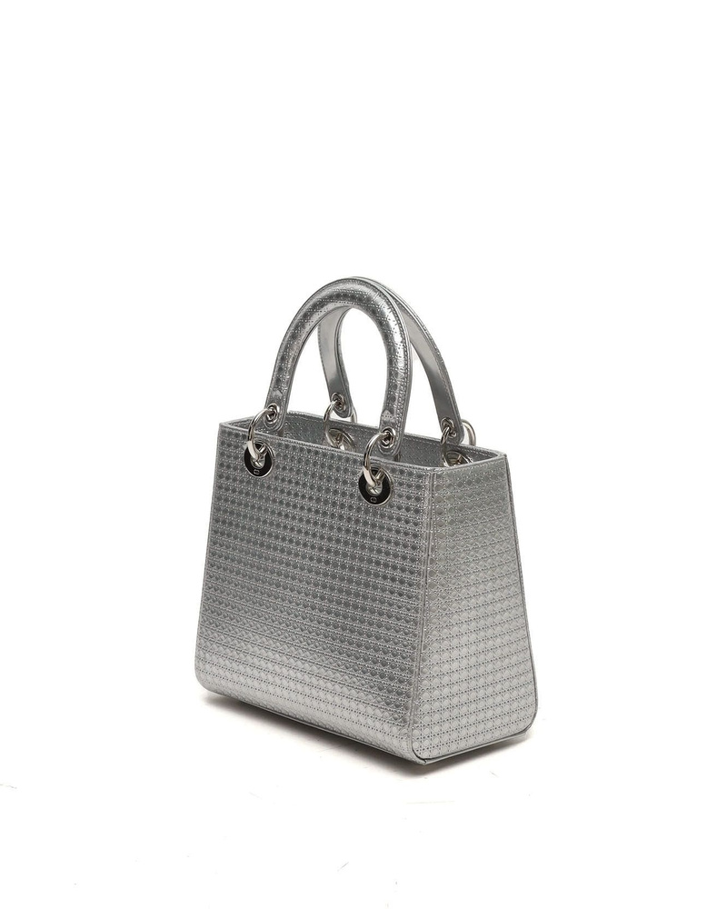 Christian Dior Microcannage Lady Min Bag