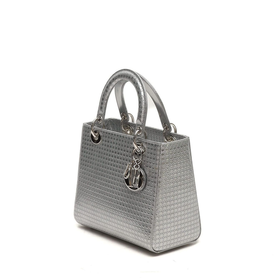 Christian Dior Microcannage Lady Min Bag