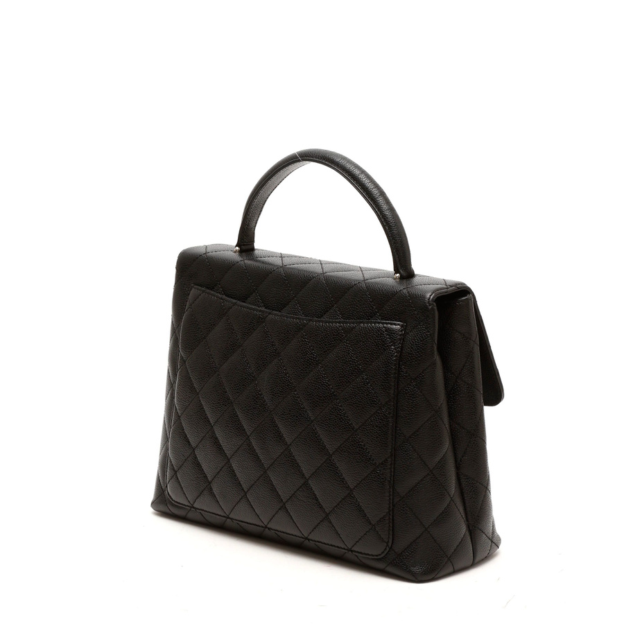 Chanel Caviar Kelly Top Handle Bag