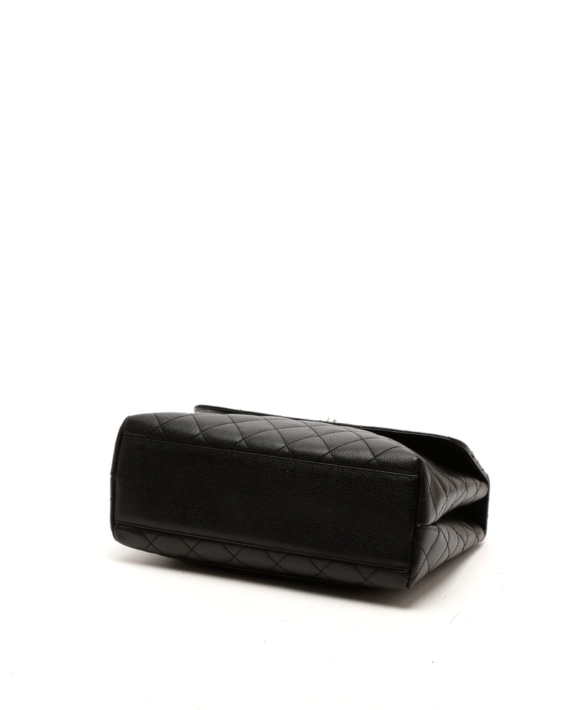 Chanel Caviar Kelly Top Handle Bag