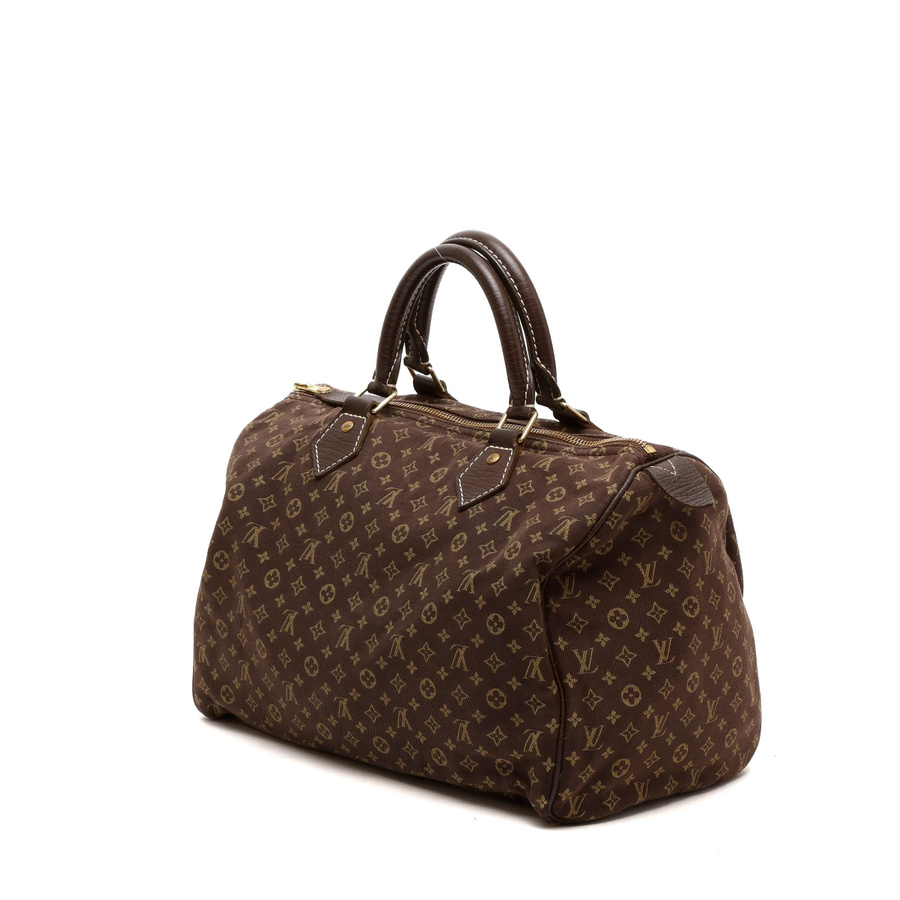 Louis Vuitton Mini Lin Speedy 30 Bag