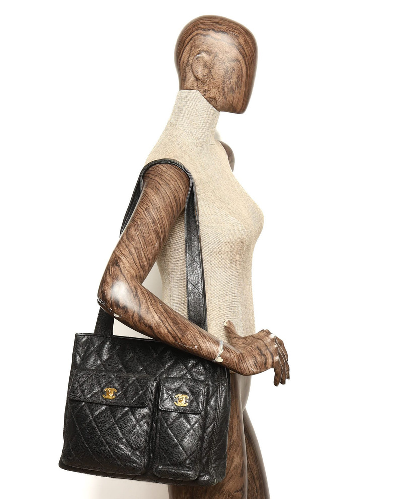Chanel CC Vintage Tote Bag