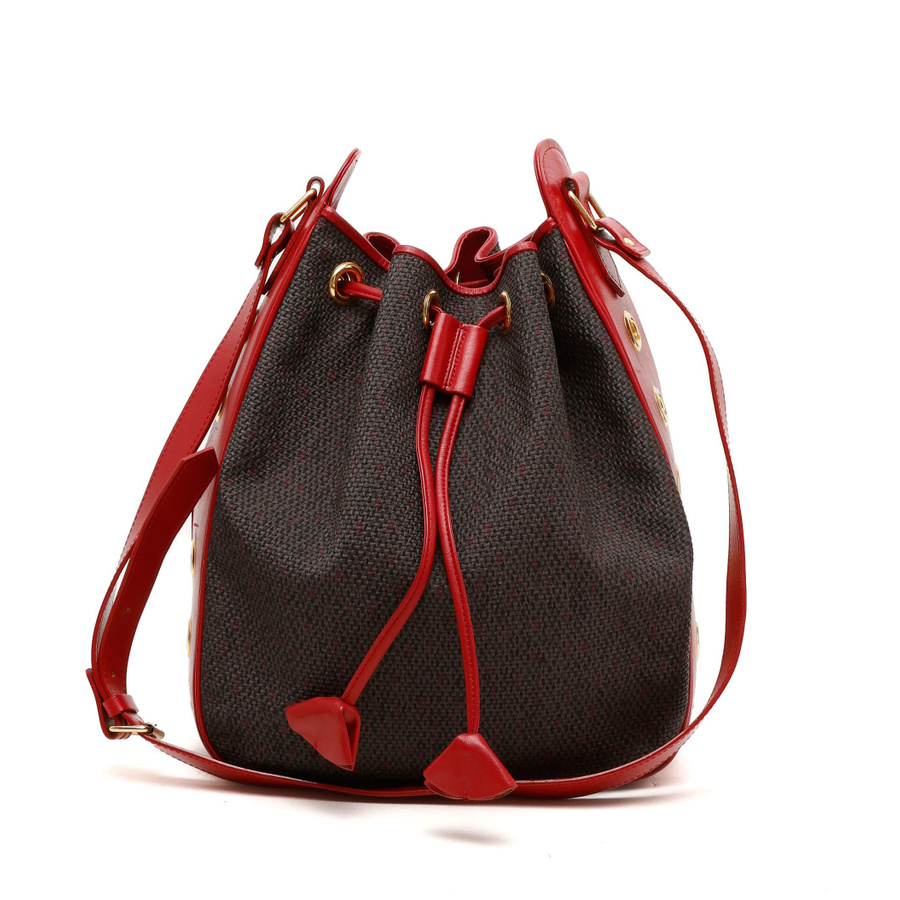 Saint Laurent Yves Drawstring Hobo Bag