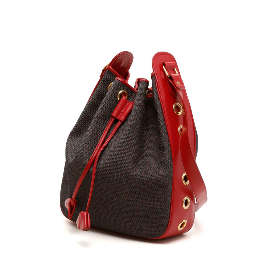 Saint Laurent Yves Drawstring Hobo Bag