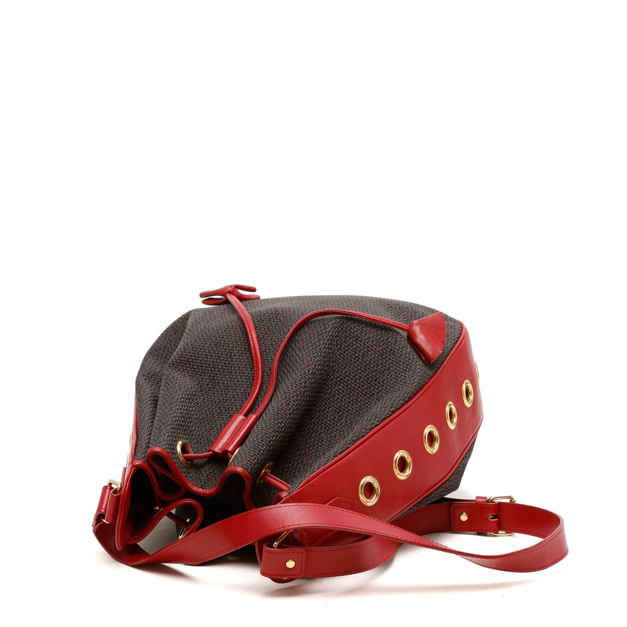 Saint Laurent Yves Drawstring Hobo Bag