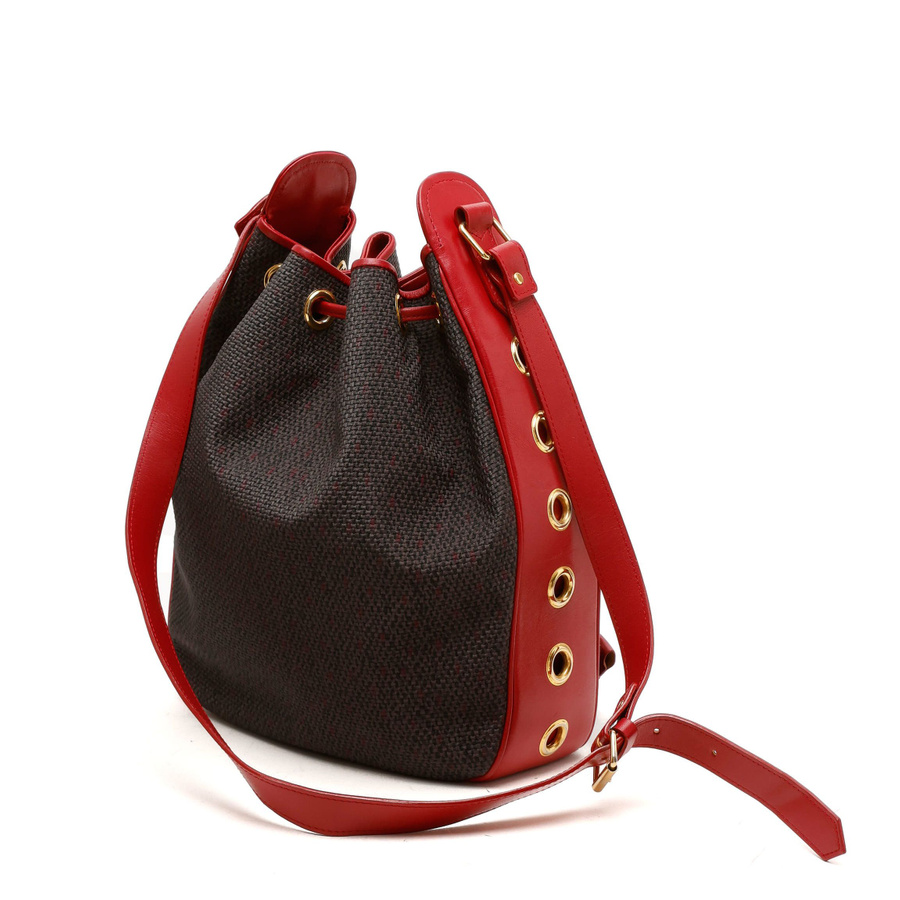 Saint Laurent Yves Drawstring Hobo Bag