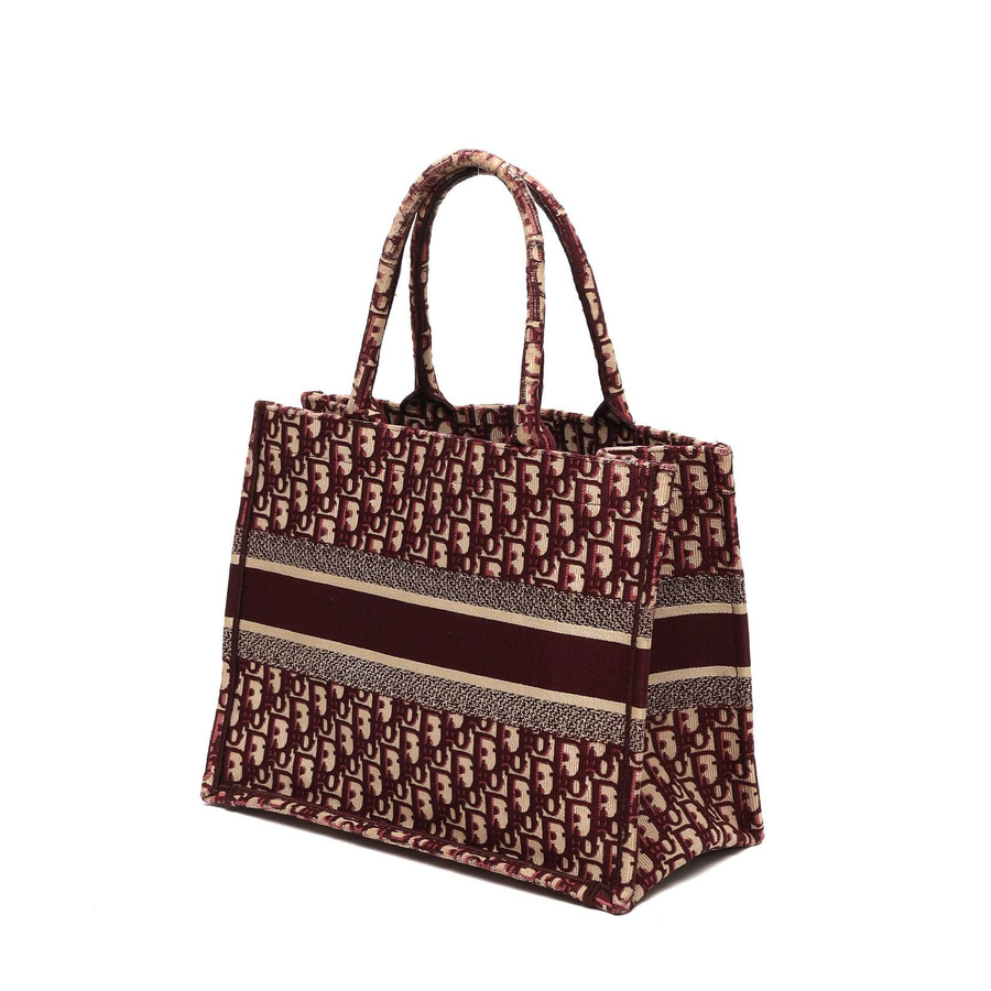 Christian Dior Medium Oblique Book Tote Bag