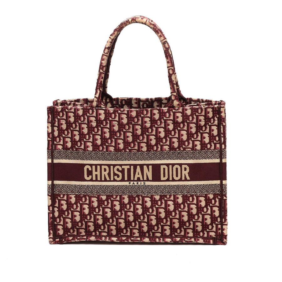 Christian Dior Medium Oblique Book Tote Bag