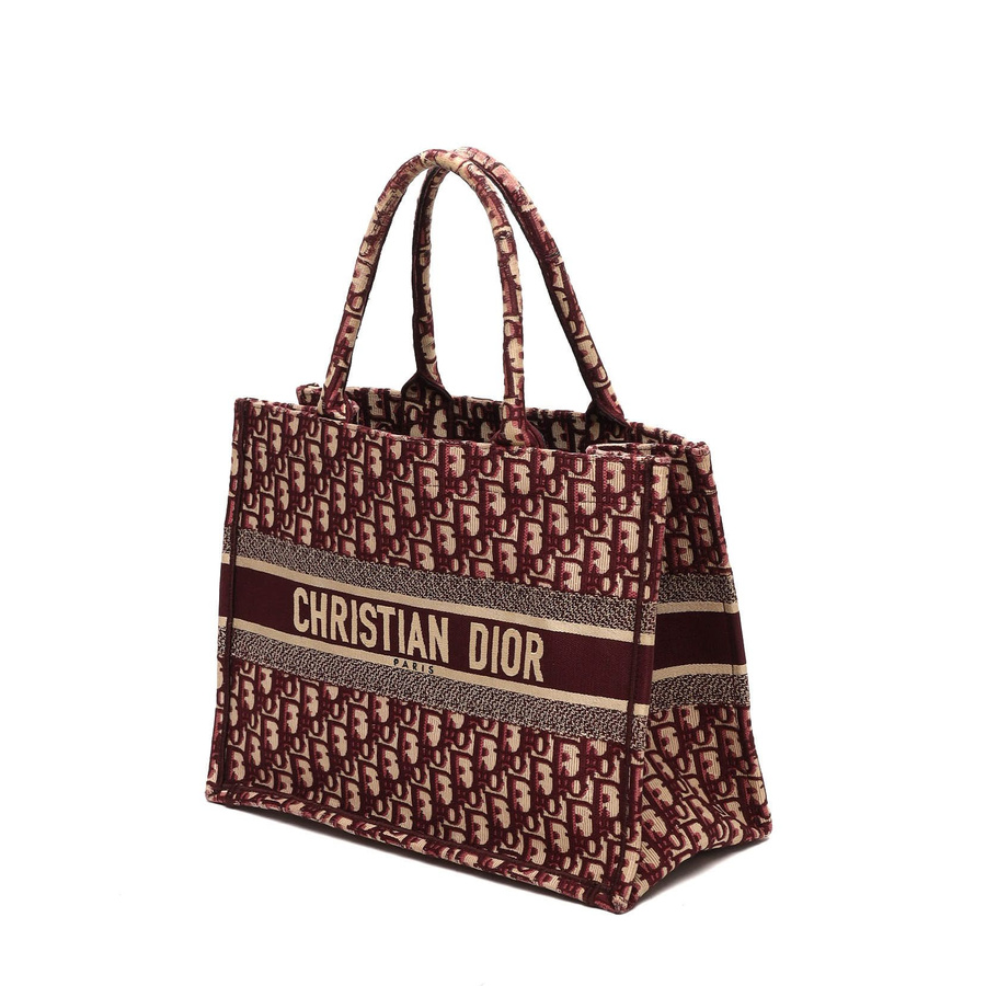 Christian Dior Medium Oblique Book Tote Bag