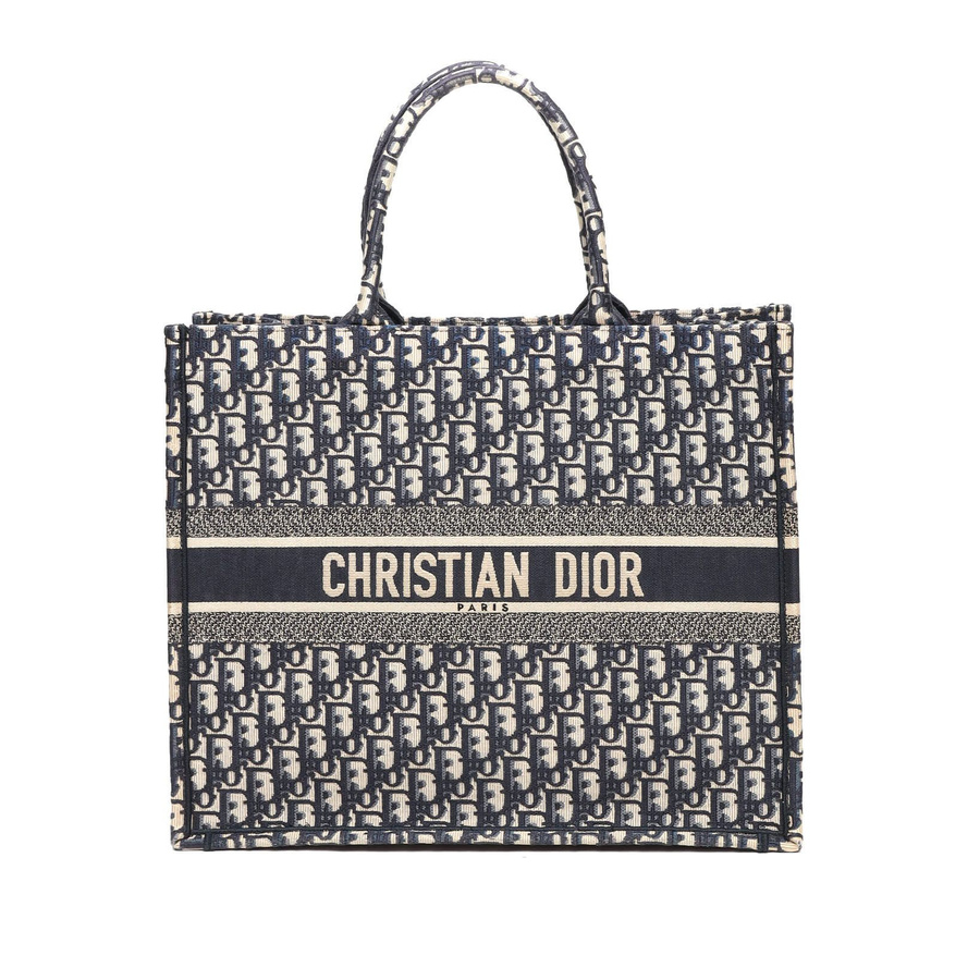 Christian Dior Large Oblique Book Tote Bag