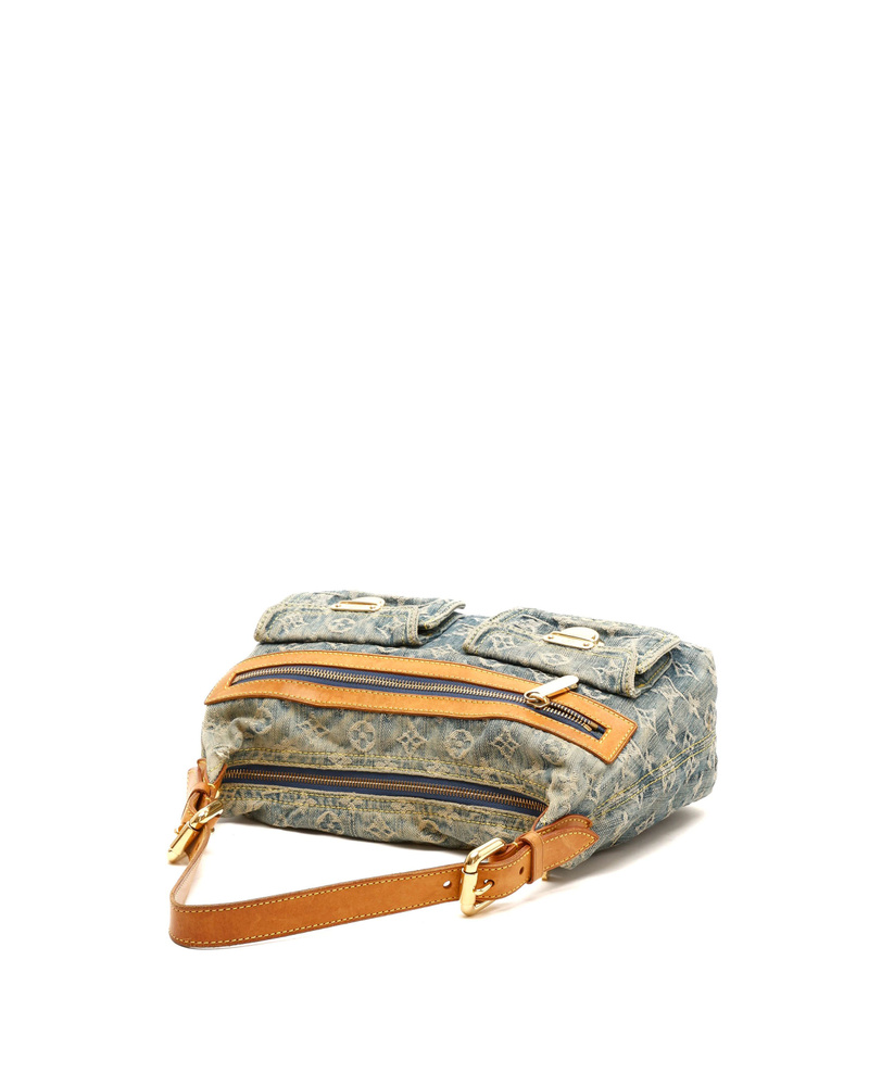Louis Vuitton Monogram Denim Baggy PM Bag
