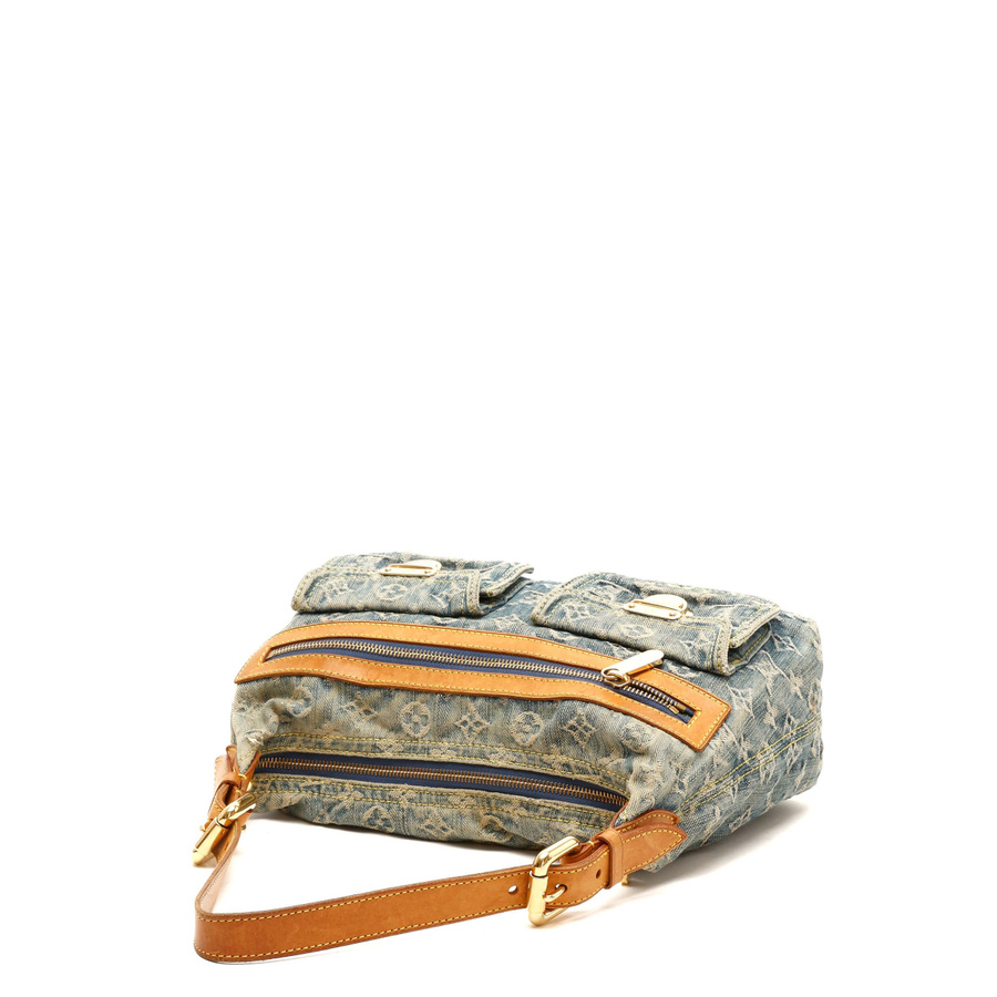 Louis Vuitton Monogram Denim Baggy PM Bag