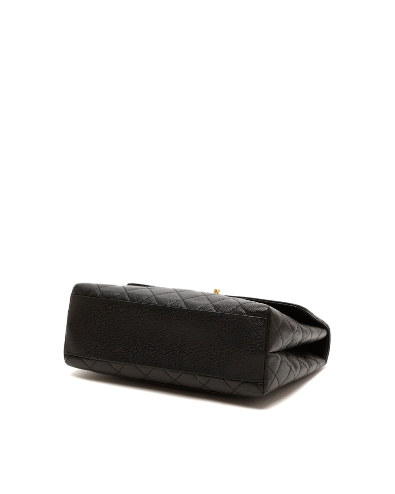 Chanel Caviar Kelly Top Handle Bag