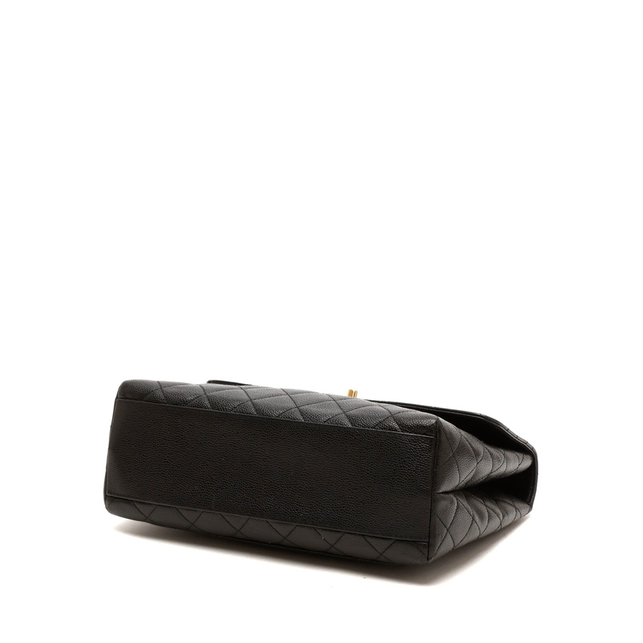 Chanel Caviar Kelly Top Handle Bag