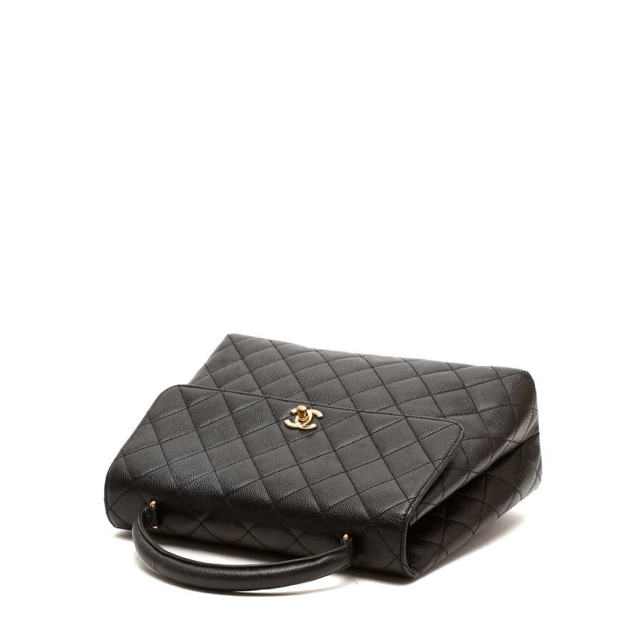 Chanel Caviar Kelly Top Handle Bag
