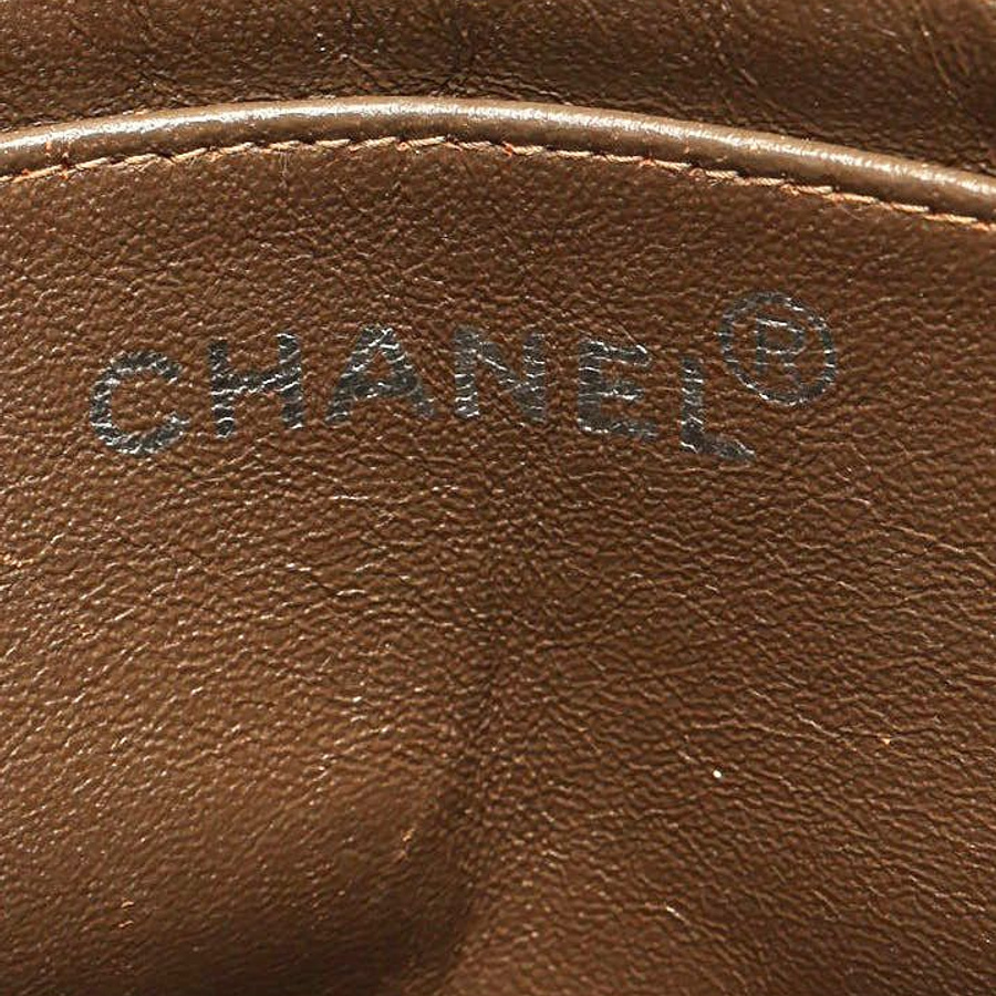 Chanel CC Suede Shoulder Bag