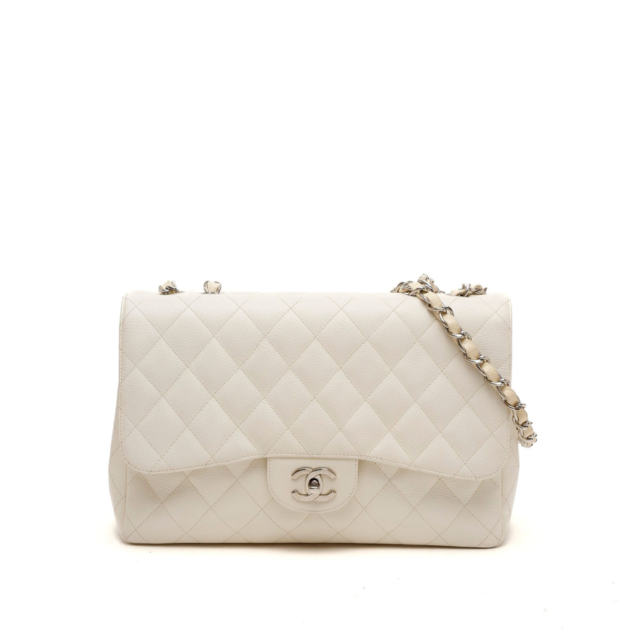 Chanel Classic Caviar Jumbo Single Flap Bag